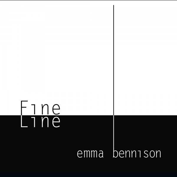 The cover of Emma Bennison's album, "Fine line"